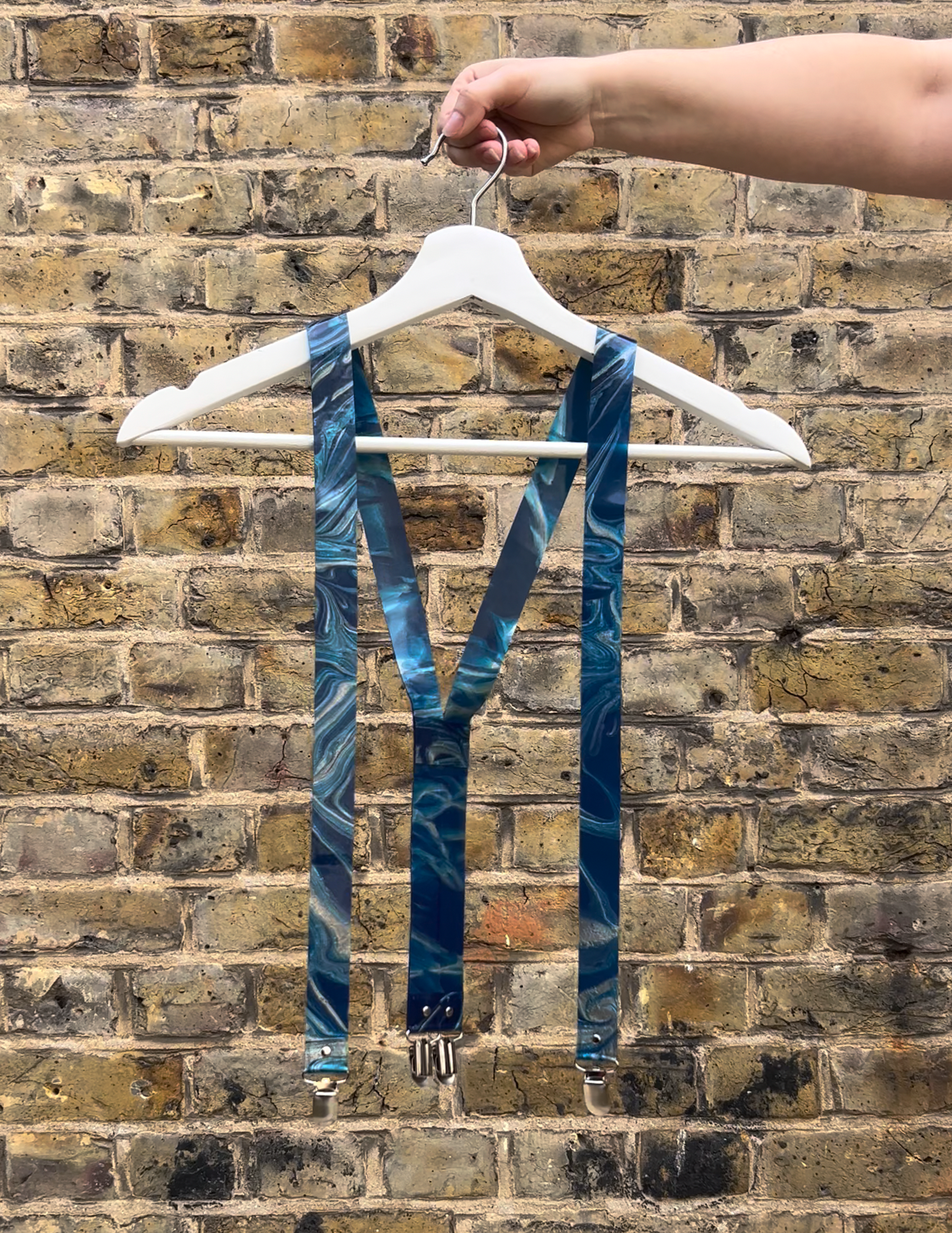 Marble Latex Braces - Ready to ship - Image 5