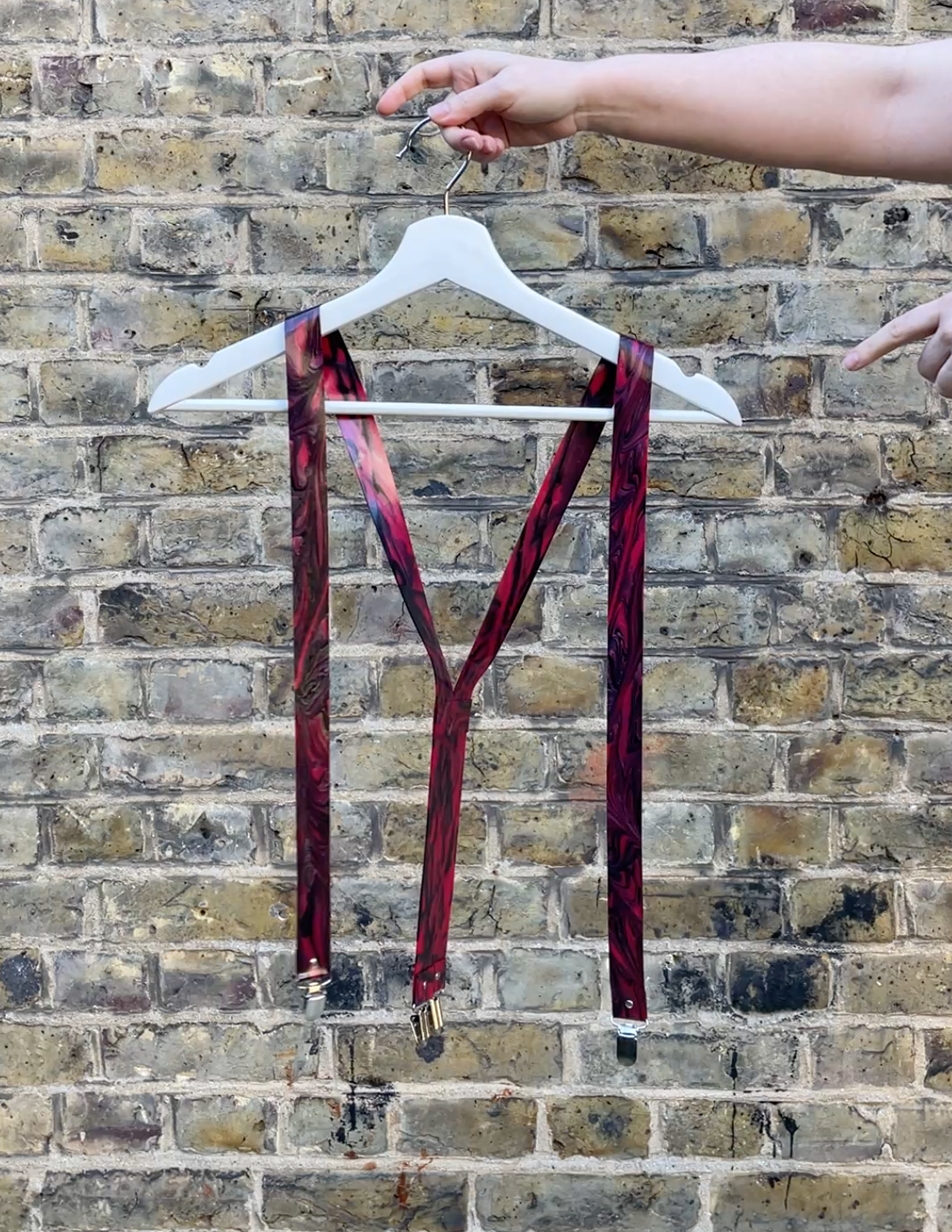 Marble Latex Braces - Ready to ship - Image 3