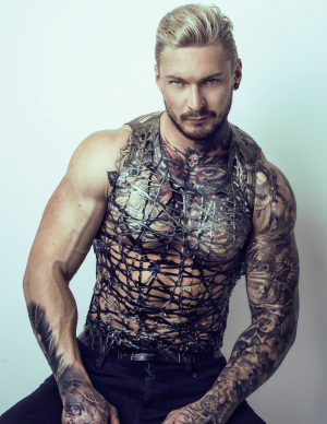 Mesh Latex Vest